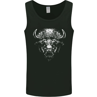 A Buffalo Kopf Herren Tanktop