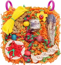 Bird Toys for Small  Medium Parrots - Natural Foraging  1 PCS,