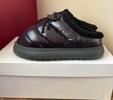 BNIB Moncler “Gaia “ Padded Black Slides Size UK 5 EU38~ £480