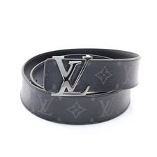 LOUIS VUITTON LV Initiales 40 Belt Monogram Eclipse Black M9043 90CM