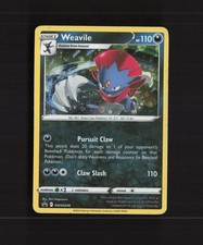 Weavile SWSH246 Sword & Shield Black Star Promo Holo Pokemon Card MP