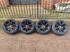 JAGUAR XE X760 SET OF 4 18" LYRA ALLOY WHEELS WITH TYRES
