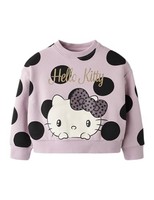 Name IT MäDchen Nmfobsina Hellok Nreg Sweat Bru Sky, Keepsake Lilac, 98 Cm