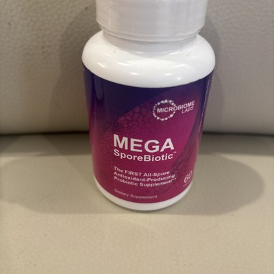 Microbiome Labs MEGA SporeBiotic - 60 caps - Probiotic  NEW & SEALED BB 01/2027