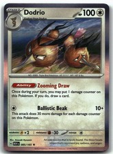 Dodrio Pokemon Rare Holo SV: Scarlet & Violet 151 MEW 085/165 Anesaki Dynamic NM