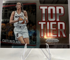 Panini 2025 Prizm WNBA Top Tier Insert Caitlin Clark #8 Indiana Fever