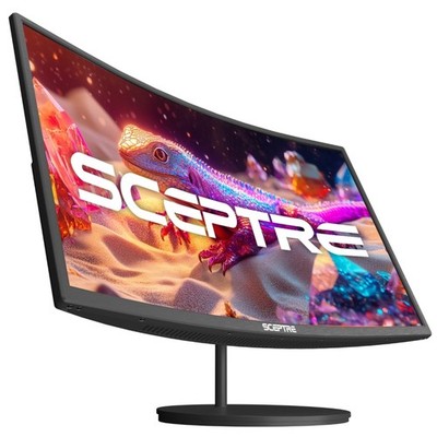 Wide Color Gamut 27'' Curved 100Hz Monitor Built-in Speakers