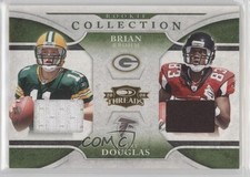 2008 Donruss Threads 252/500 Brian Brohm Harry Douglas #RCCM-13 fm0