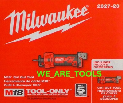 New In Box Milwaukee M18 2627-20 Cordless Cut Out Tool 18 Volt