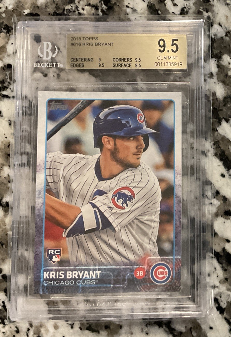 2015 Topps #616 Kris Bryant Beckett 9.5