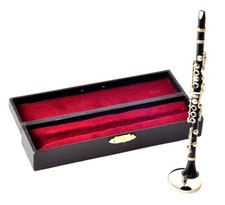 SUNRISE SOUND HOUSE Miniature Instrument Clarinet 1/6