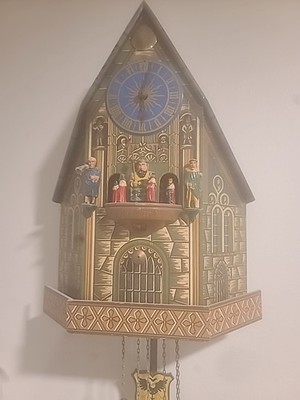 Nuremberg Church of our Lady West Germany musical cuckoo clock