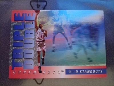1993-94 Upper Deck German - Triple Double 3-D Standouts  #TD5 Mark Jackson 40