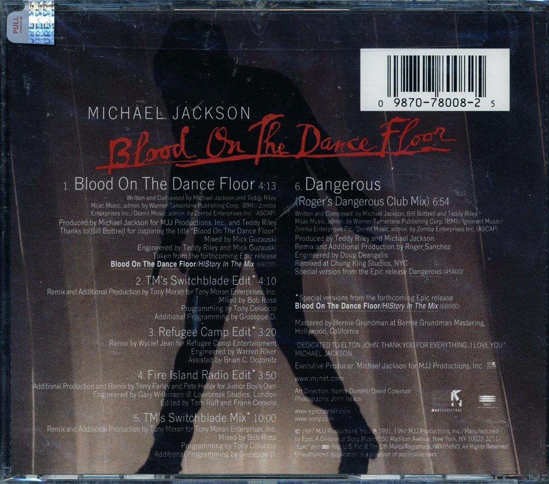 レア⭐️MICHAEL JACKSON BLOOD ON〜⭐️DELUXE SET⭐️ Michael