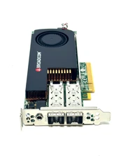 Broadcom BCM958802A8046C Dual Port 25GbE SFP28 PCIe x8 16GB DDR4 SmartNIC Card