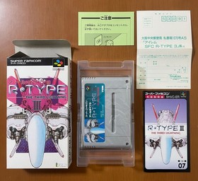 Super R-Type Riii 3 Famicom Box Theory Postcard Included