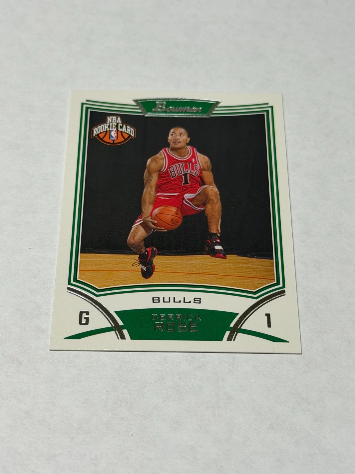 Derrick Rose #111 Basketball Cards 2008 Bowman Chrome trading card — raw and PSA graded price guide