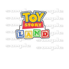 Disney Toy Story Land new vtjt Title Premade Scrapbook Page Paper Piece die cut