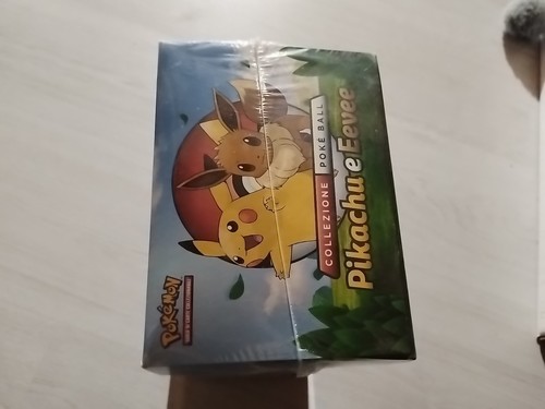 POKEMON COLLEZIONE POKE BALL PIKACHU E EEVEE SEALED ITA - Foto 3 di 6