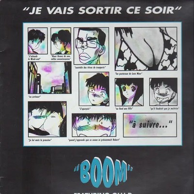 'Boom' Featuring Olli.D Je Vais Sortir Ce Soir Vinyl Single 12inch MCA Music