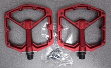 Timbro Crankbrothers 7 Pedali - Piattaforma, Alluminio, 9/16", Rosso, Grande