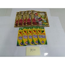 Crayola Coloring Book Colored Pencils Set 5pk Well Dressed Pets Kids New Bulk