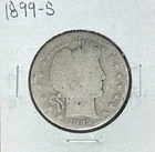 1899-S BARBER SILVER HALF DOLLAR ~ NICE COIN ~ 90% SILVER