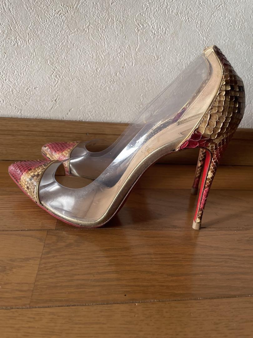 Limited Edition Christian Louboutin Python High Heels 6.5 US