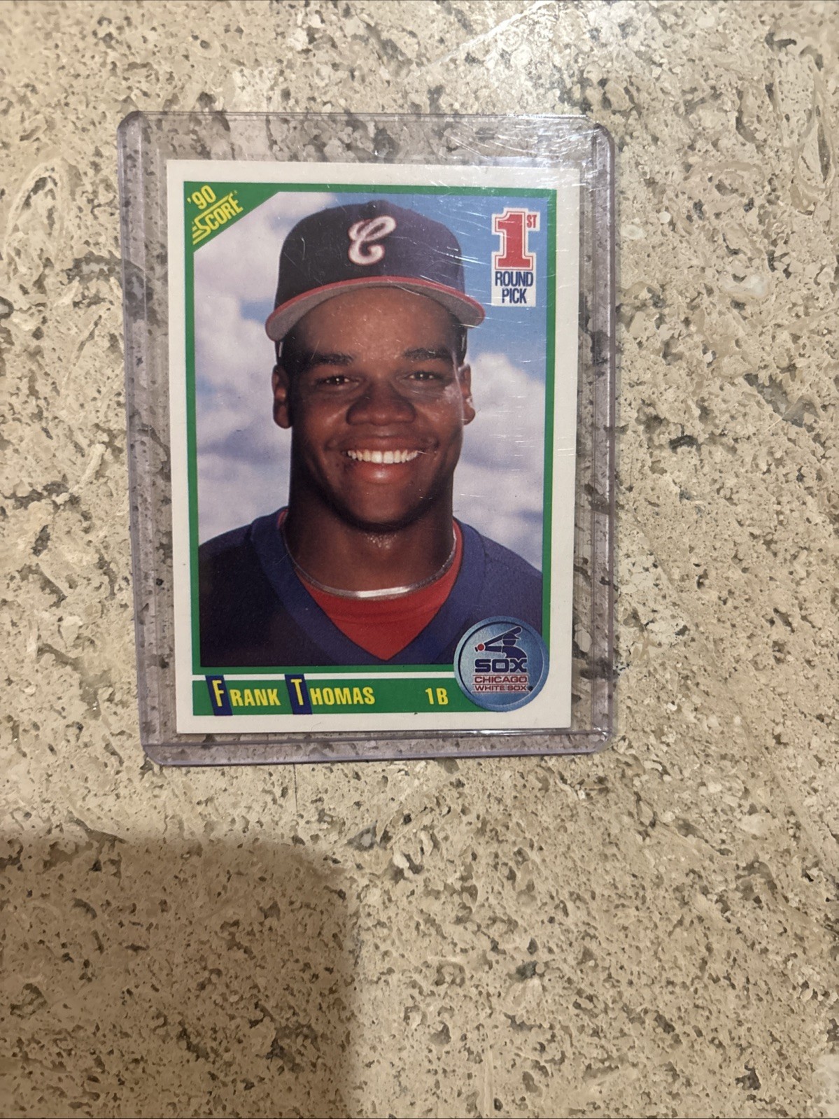 Frank Thomas Rookie Score 1990 #663 Chicago White Sox