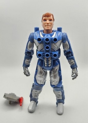 VTG 1986 Kenner Centurions Ace McCloud 7'' Action Figure w/2 attachments