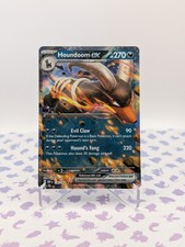 Houndoom EX - 134/197 - Double Rare - NM - Scarlet & Violet Obsidian Flames