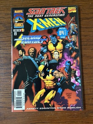 Star Trek / X-Men: Second Contact #1 Marvel Comics 1998 NM Crossover