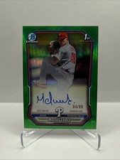 Moises Chace Bowman Chrome 2026 Green /99 Auto