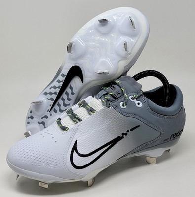Nike Hyperdiamond 4 Softball Metal Cleats Women's Size 8.5 Grey CZ5917-002 New