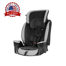 Asiento elevador para auto con respaldo alto y arn s,de 22 a 110lb, gris granito
