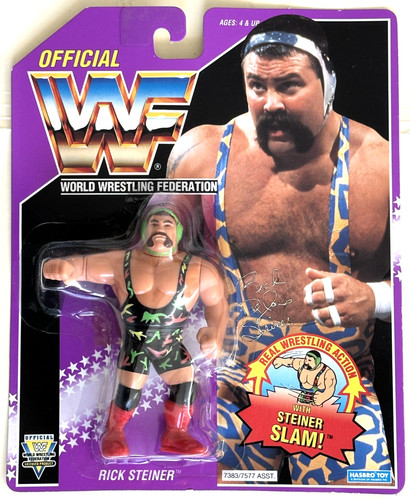 WWF Hasbro Rick Steiner Wrestling Figure Series 9 ...