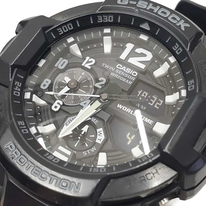 CASIO G-SHOCK GRAVITYMASTER GA-1100-1AJF Black Men's Watch Japan