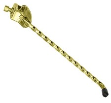 LOWRIDER Square Twist Gold Bicycle Stand 10-1/2 Center Mount Cruiser/Lowriders