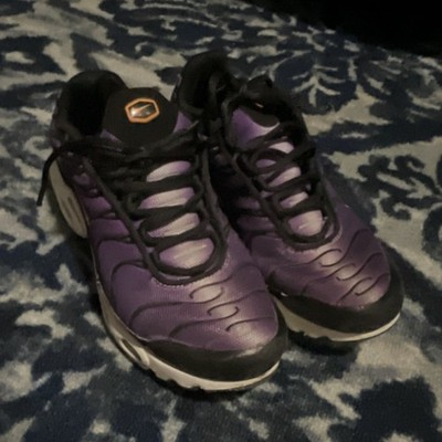 Nike Air Max Plus GS Kids 6.5Y Purple/Black Synthetic Sneakers CD0609-024