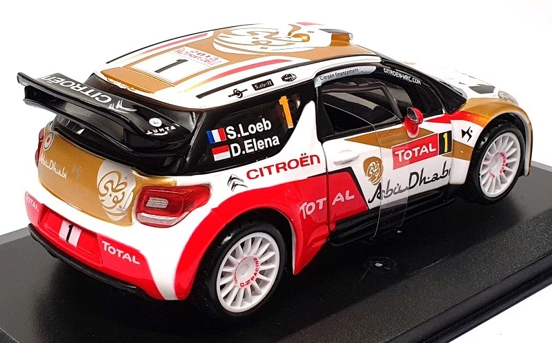 Burago масштаб 1/32 18-41044 - 2013 Citroen всего мира ралли команды #1 Loeb/Elena - Изображение 2 из 4