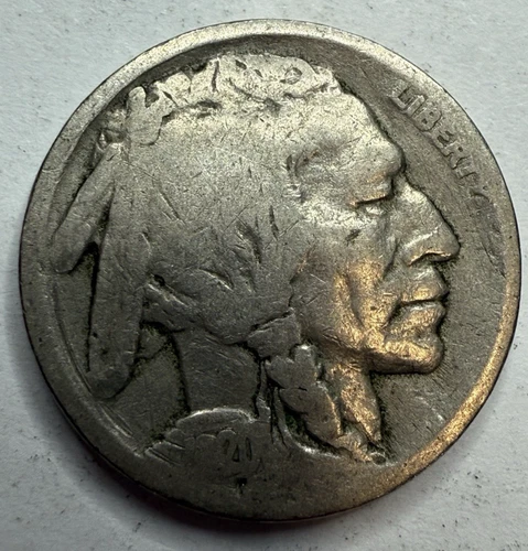 1920 S Buffalo Nickel Exact Coin Imaged #BF627