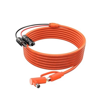 Solar Kabel, DC 8mm, 2m, Solargenerator, Power Station, wetterfest, 12AWG