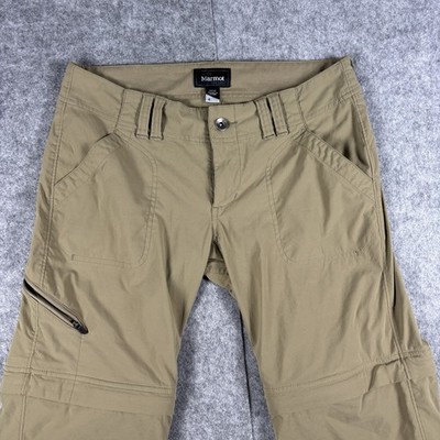 Marmot Pants Womens 4 Convertible Zip Off Hiking Outdoor Lightweight XS