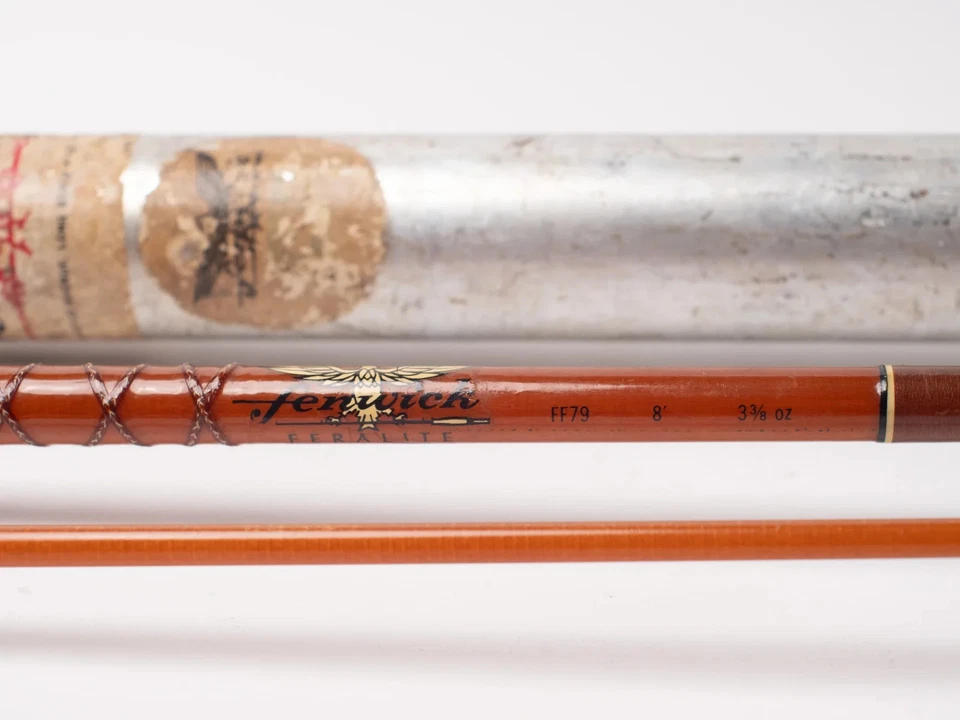 Fenwick Fiberglass FF79 8' 6wt 2pc Fly Rod - Image 2 of 4