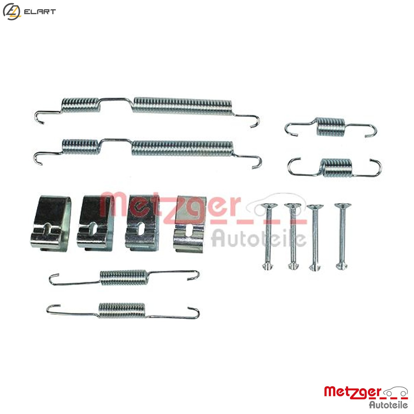 ACCESSORY KIT BRAKE SHOES 105-0017 FOR HYUNDAI D3FA 1.1L D3EA 1.5L G3LA 1.0L TB