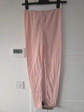 Fleecy Fluffy Lined Leggings Pant Trouser Base Layer Thermal Pink Girls 9-10yrs
