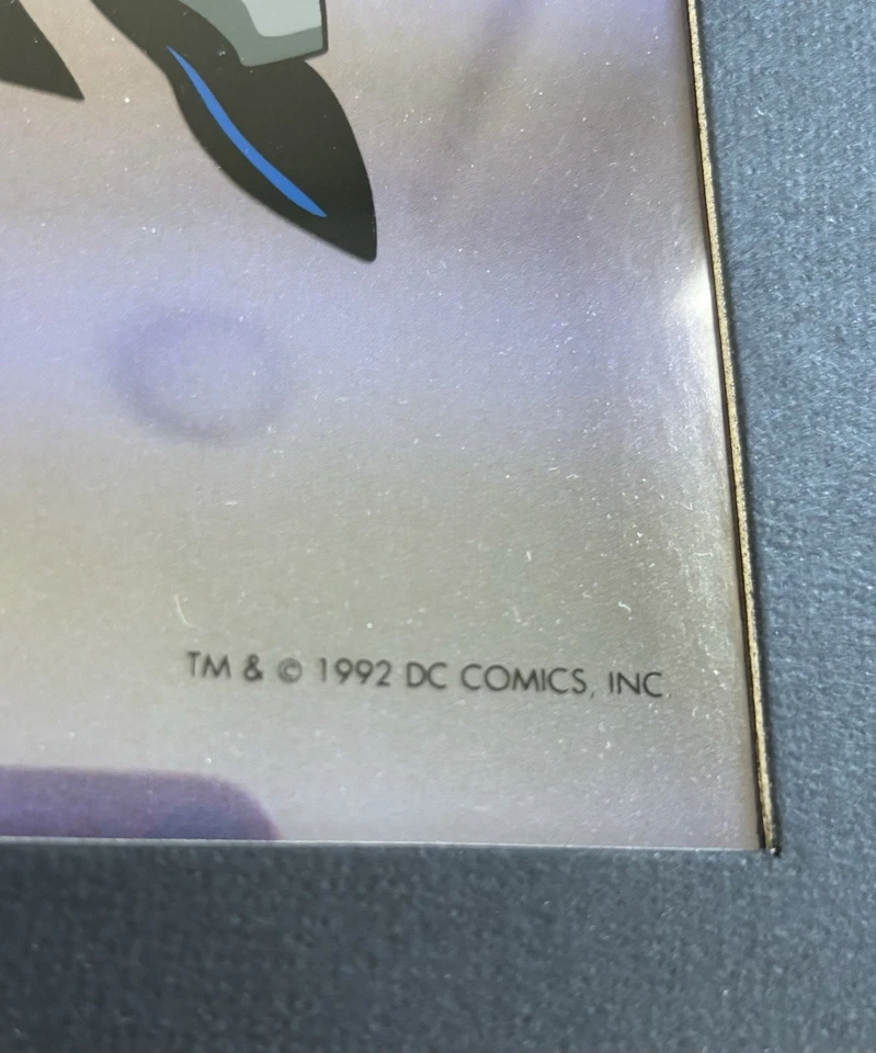 Batman: The Animated Series 1992 “Special Edition Sericel” impresión enmarañada Foto 4 de 4