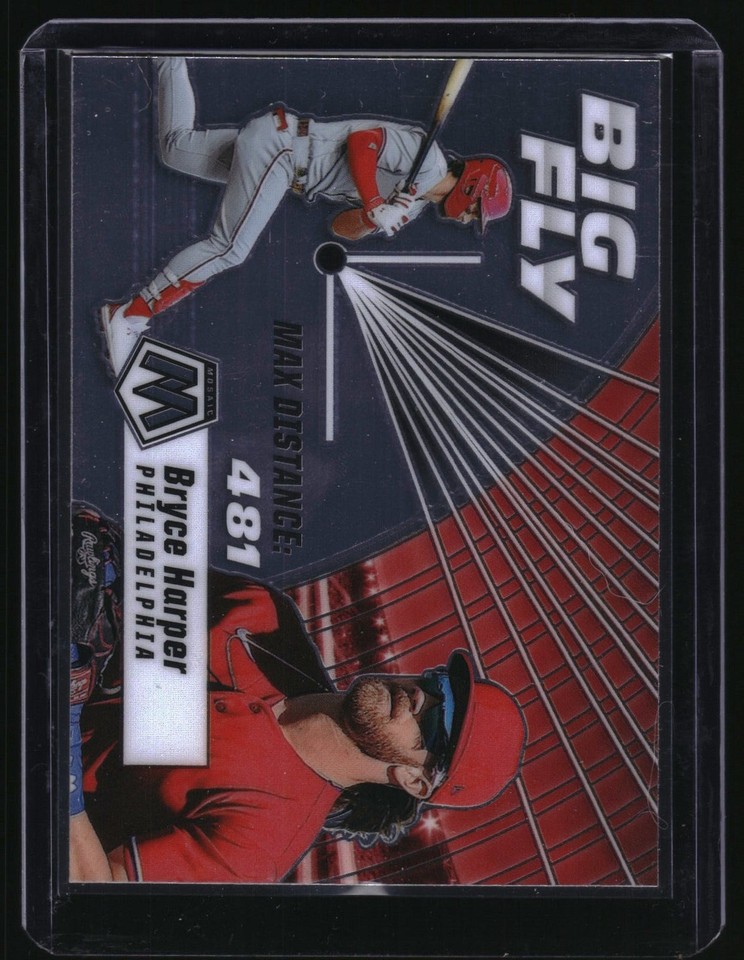 2021 Panini Mosaic Big Fly #BF4 Bryce Harper Philadelphia Phillies