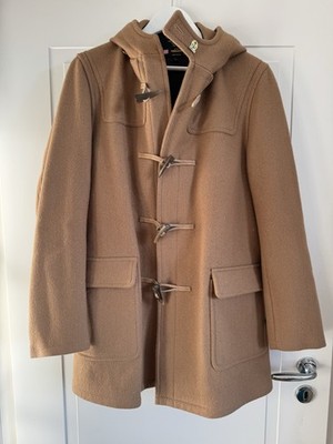 Herren Duffelcoat beige, US Fidelity, Größe L (M)