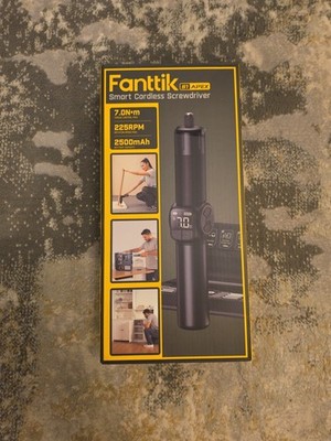Fanttik S1 APEX 3.7V Cordless Electric Screwdriver, 7Nm Torque, LED, USB-C, New